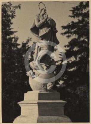 Mariensäule am Crossener Tor in Freystadt