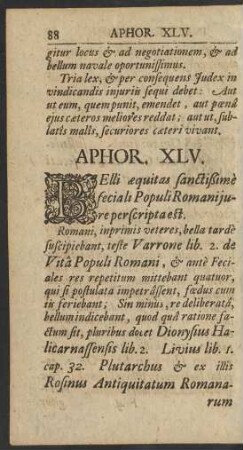 Aphor. XLV.