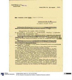 Arbeitsvertrag