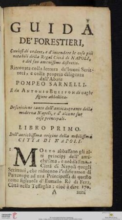 Libro Primo
