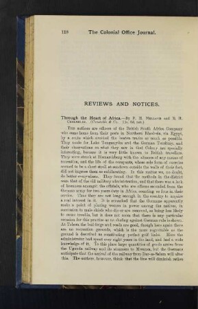 Reviews and Notices