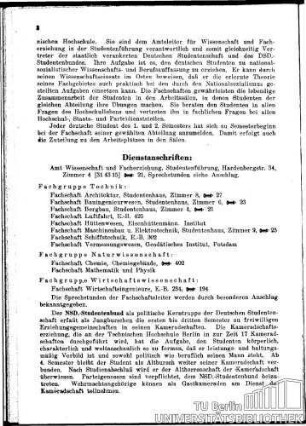 Fachschaften