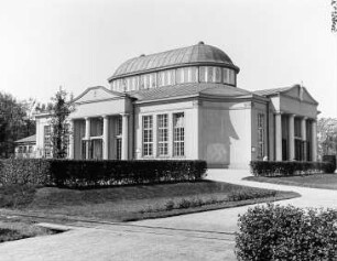 Kurpark Franzensbad : Franzensbad (Frantiskovy Lazne/Tschechische Republik). Glauberquellenhalle