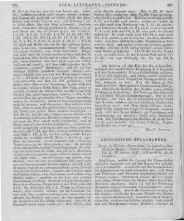 Lucas, K. W.: Formenlehre des ionischen Dialektes im Homer. Bonn: Weber 1837
