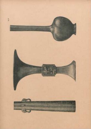 HF [Trois vases de bronze du XVIIIe siècle]