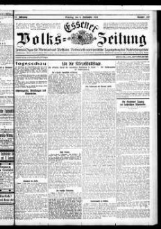 Essener Volks-Zeitung. 1869-1941