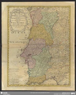 Regnum Portugalliae Divisum In quinque Provinciae Majores…