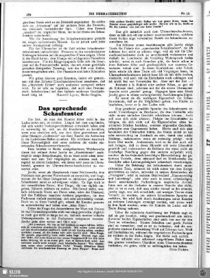 Das sprechende Schaufenster
