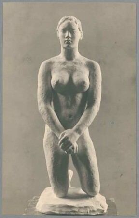 Kniende, 1933, Gips