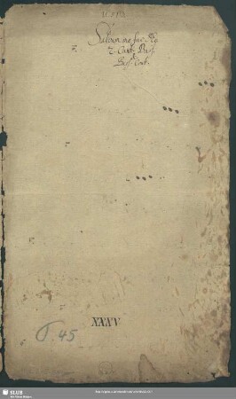 Stimmensatz [Schreiber: Adami, F.?; u.a.]