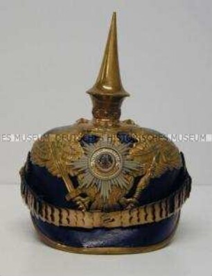 Helm Modell 1871/1897 für Offiziere, Garde-Regimenter, Preußen