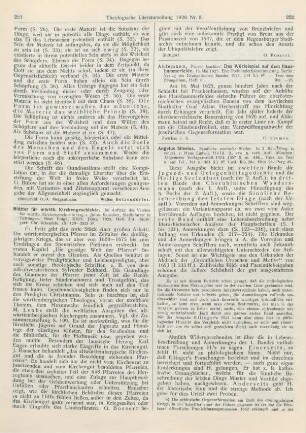 221-222 [Rezension] Rauscher, Julius (Hrsg.), Blätter für württembergische Kirchengeschichte. N. F. 29. Jhg. 1925, Heft 3/4