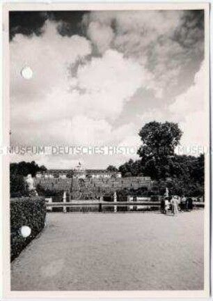 Potsdam, Schloß Sanssouci und Terrassenanlage