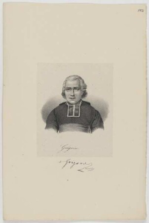 Bildnis des Henri Grégoire
