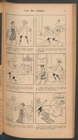 Los dos amigos - [Cómic]