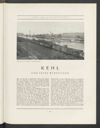 Kehl Und Seine Bedeutung