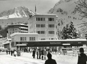 Im Ortsinneren von Arosa