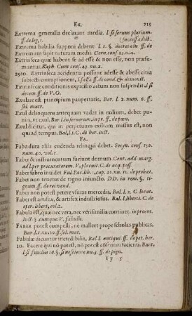 Faba dura aliis cudenda relinqui debet. [ - ] Feriæ repentinaæ faciunt dari restitutionem ...