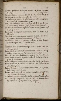 Faba dura aliis cudenda relinqui debet. [ - ] Feriæ repentinaæ faciunt dari restitutionem ...