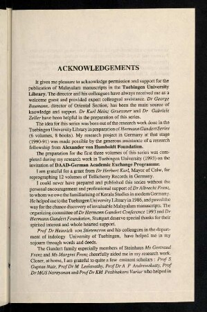 IX-X, Acknowledgments