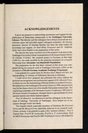 IX-X, Acknowledgments