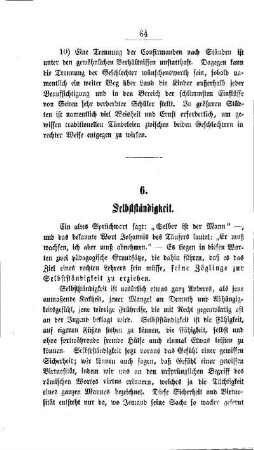 Selbstständigkeit