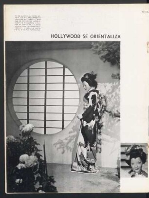 Hollywood se orientaliza - Sylvia Sidney y Myrna Loy