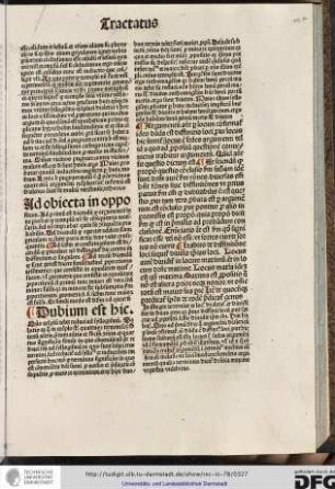 Argumentum autem per locum confirmatur ideo danda est diffinitio loci prout locus hic sumitur...