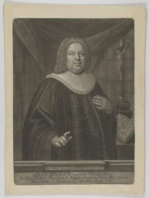 Bildnis des Georg Michael Preu