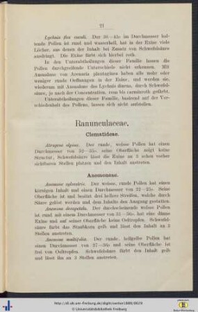 Ranunculaceae