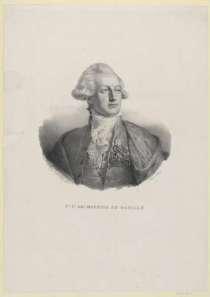 Bildnis des Marquis de Bouillé