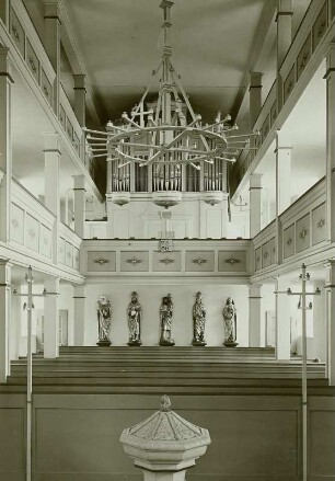 Neckanitz, Kirche, Inneres