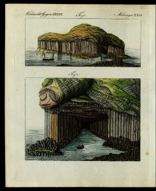Die Fingals-Höhle auf der Insel Staffa.