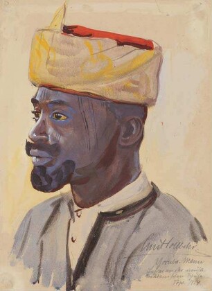 Yoruba-Mann. Lehrer an der mohamedanischen Schule. Togo