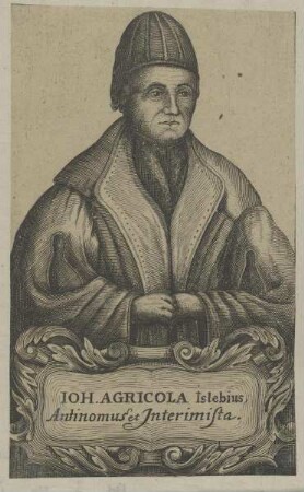 Bildnis des Ioh. Agricola Islebius