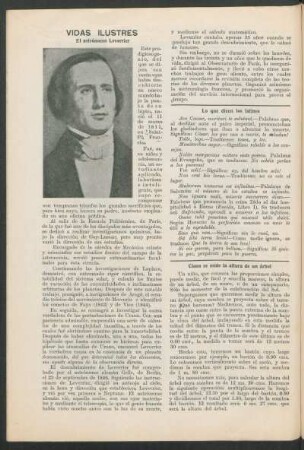 Vidas ilustres - El astrónomo Leverrier