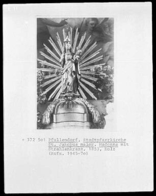 Madonna mit Strahlenkranz