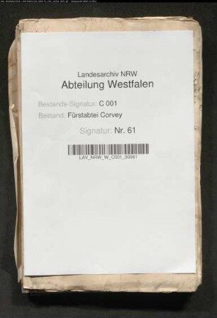Reichstagsberichte (Gesandter Karg von Bebenburg) mit 1 Drucksache
