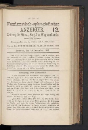 12. 30. December 1889