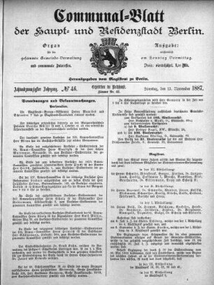1887,46: No. 46, 15. November 1887