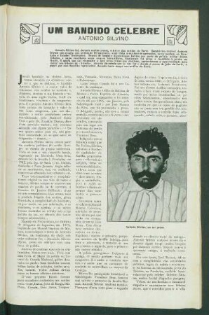 Um bandido célebre : Antonio Silvino