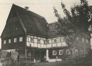 Ebersbach, Umgebindehaus : Ebersbach/Sachsen, Haus-Nr. 74
