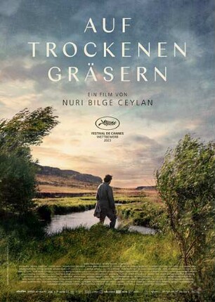 Auf trockenen Gräsern