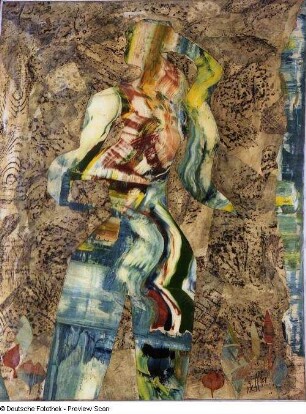 Abstrahierte Komposition "Young Woman"