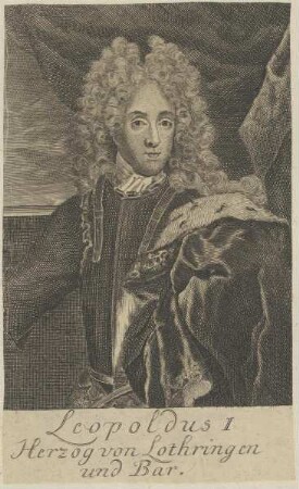 Bildnis des Leopoldus I. von Lothringen