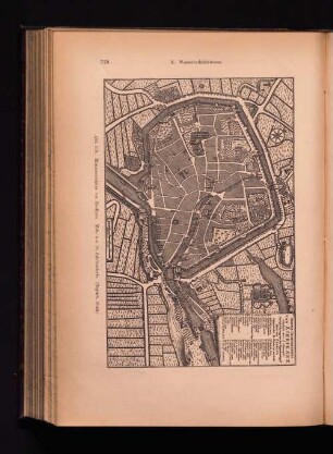Abb. 118. Monumentalplan von Zierikzee. Mitte des 18. Jahrhunderts. (Tegenw. Staat.)