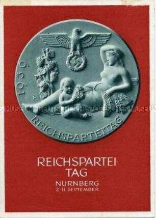 Postkarte zum geplanten Reichsparteitag 1939