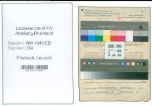 Entnazifizierung Leopold Priebisch , geb. 01.01.1895 (Lehrer)