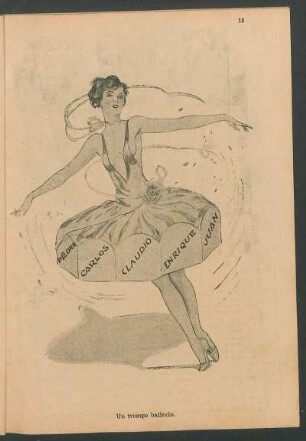 Un trompo bailarín [Ilustración]