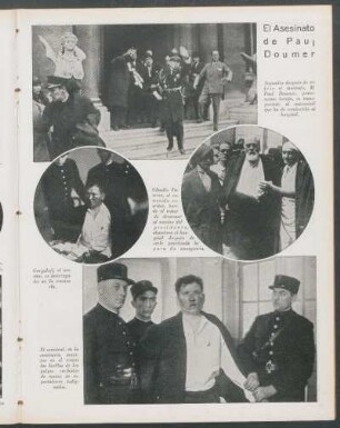 El asesinato de Paul Doumer